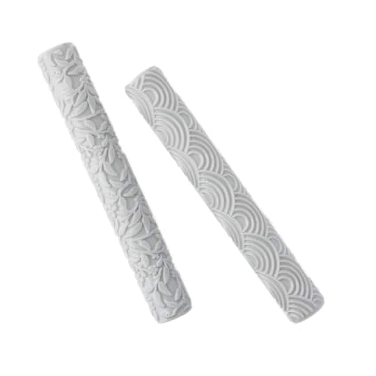 Vine & Rainbow Texture Rollers by Craft Smart®